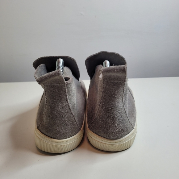 Dolce Vita Gray Suede Slip on Sneakers Size Women's 8.5 - Picture 5 of 11